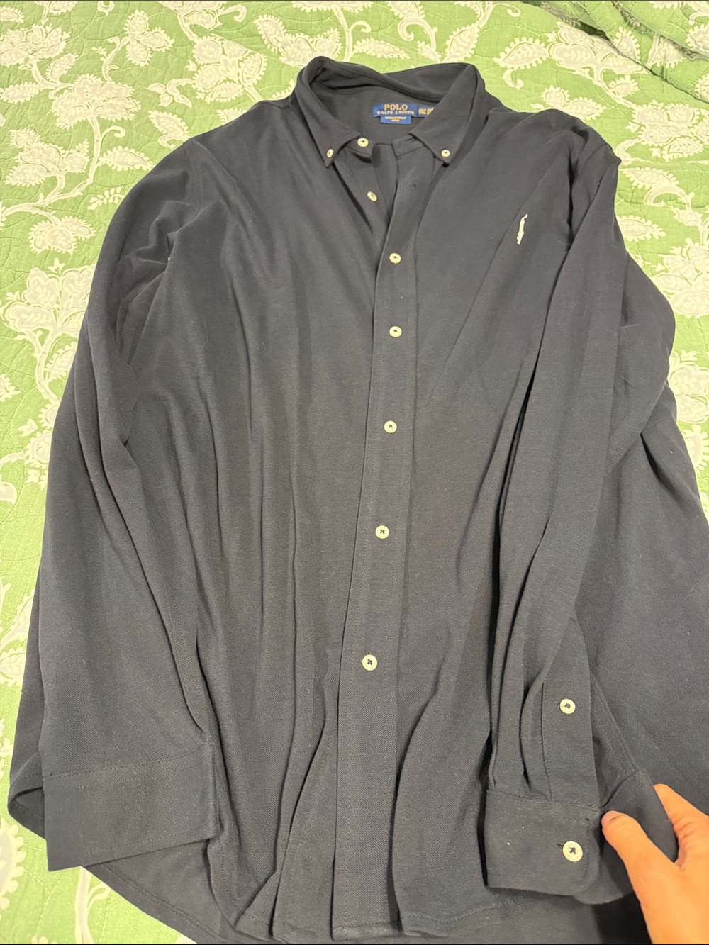 Polo by Ralph Lauren Dark Navy Button-Down Shirt